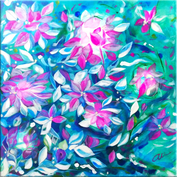 pink-white-green